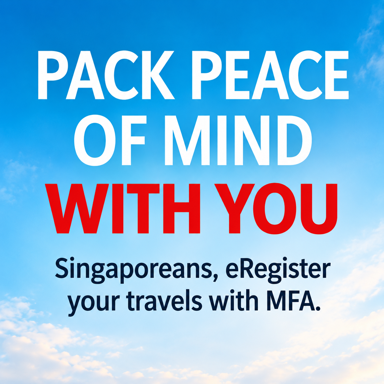 Singapore MFA eRegister travel registration